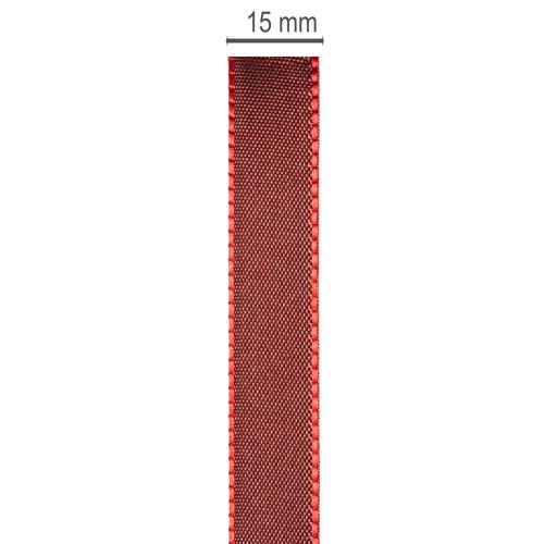 Cadeaulint, feestelijk taftlint voor knutselprojecten, 15 mm breed, 50 m lang | Floristik24.nl