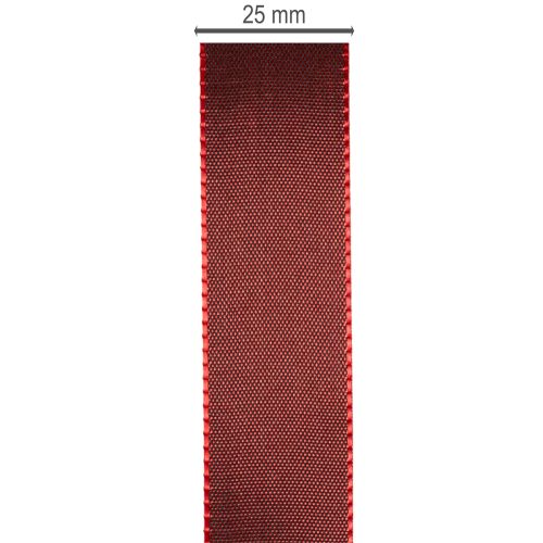 Cadeaulint, elegant en glanzend taftlint voor feestelijke gelegenheden, 25 mm breed, 50 m lang | Floristik24.nl