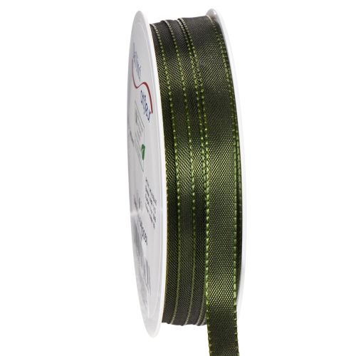 Decoratief lint, smal taftlint voor creatieve cadeauverpakkingen, 10 mm breed, 50 m lang