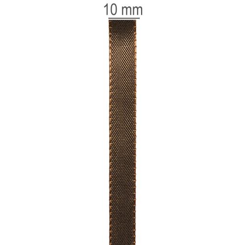 Decoratief taftlint op een rol voor het inpakken van cadeaus en knutselprojecten, 10 mm breed, 50 m lang | Floristik24.nl