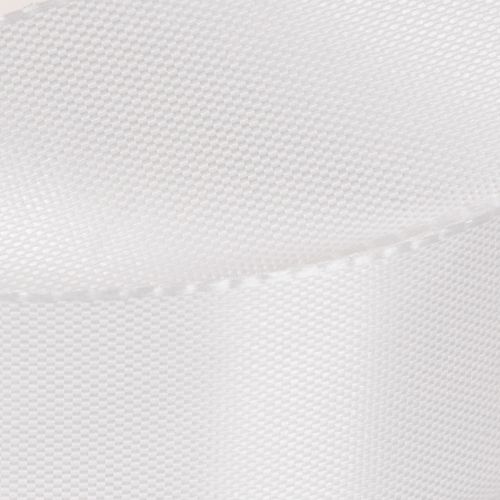 Decoratief taftlint, wit, 25