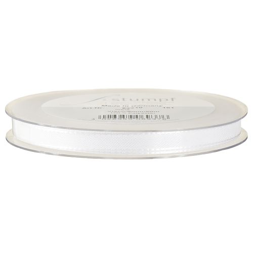 Artikel Decoratief lint wit 8mm 50m