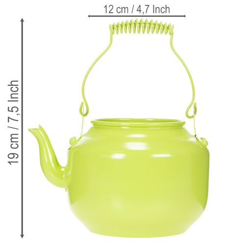 Decoratieve theepot als bloemenvaas, nostalgische retrostijl | Floristik24.nl