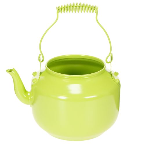 Decoratieve theepot als bloemenvaas, nostalgische retrostijl | Floristik24.nl