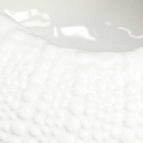 Artikel Decoratieve schaal keramiek maritiem ovaal in wit 19x15x8,5cm