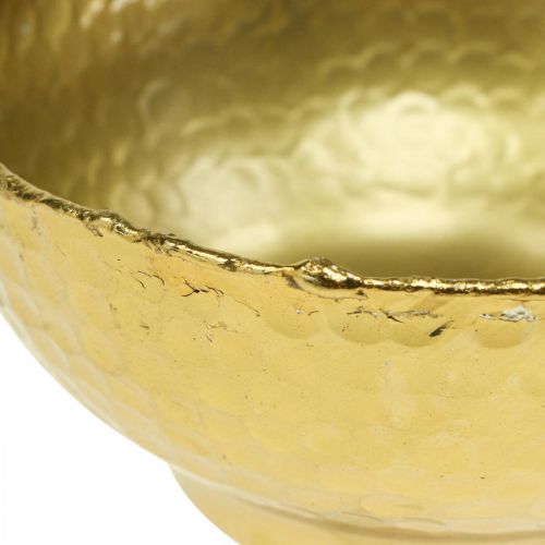 Floristik24 Sierschaal metaal Vintage schaal goud Metalen schaal Ø16cm