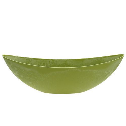 Artikel Decoratieve kom kunststof lichtgroen 39cm x 13cm H13cm 1 stuk
