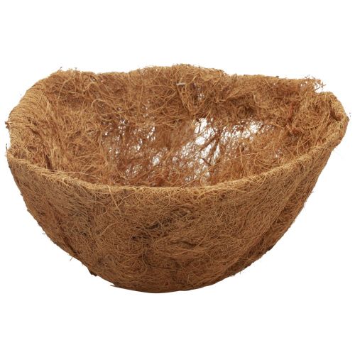 Bloemenschaal rond, schaal van natuurlijke vezels, kokosplantenschaal rond 25cm