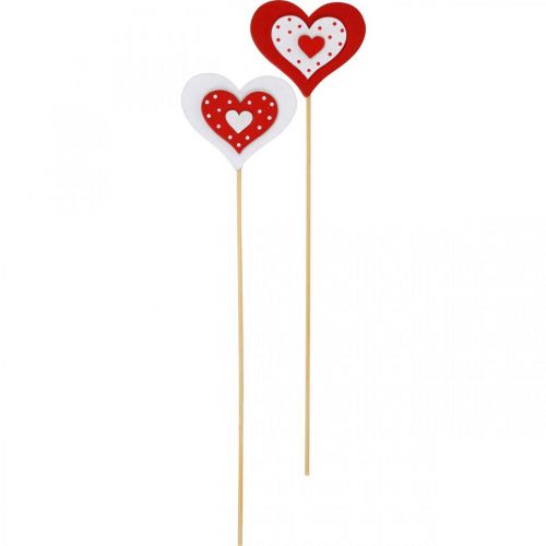 Artikel Decoratief plughart, huwelijksdecoratie, bloemdecoratie voor Valentijnsdag, hartdecoratie 18 stuks