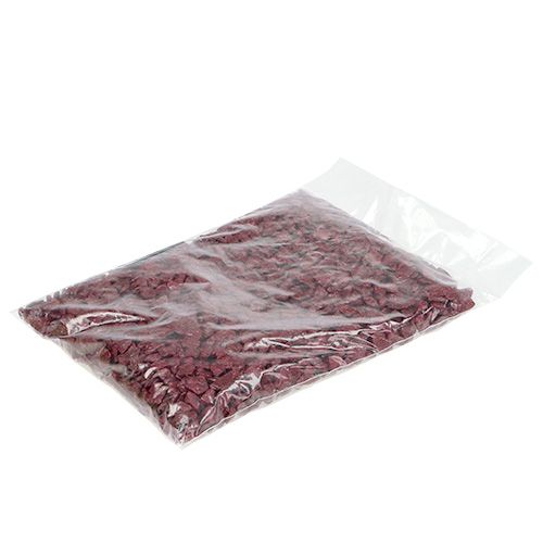 Floristik24 Decoratiestenen 9mm - 13mm 2kg Bordeaux