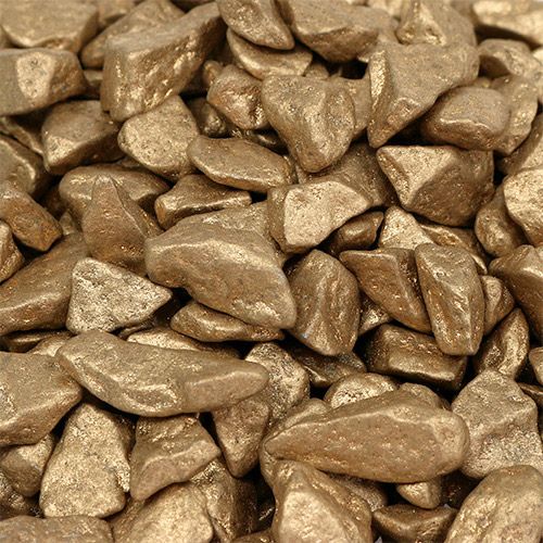 Artikel Decoratieve stenen goud strooi decoratie tafeldecoratie 9mm–13mm 2kg