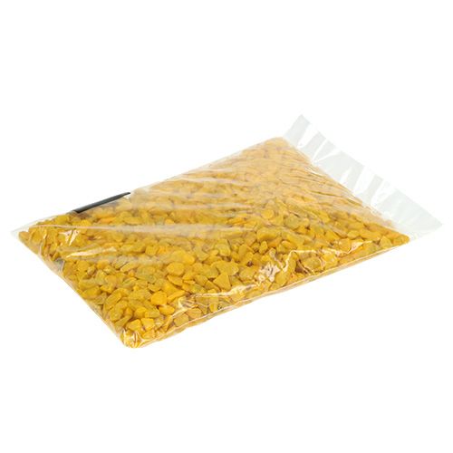 Artikel Decoratiestenen 9mm - 13mm geel 2kg