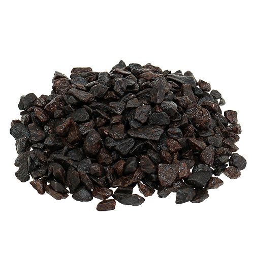 Floristik24 Sierstenen 9mm - 13mm koffie 2kg