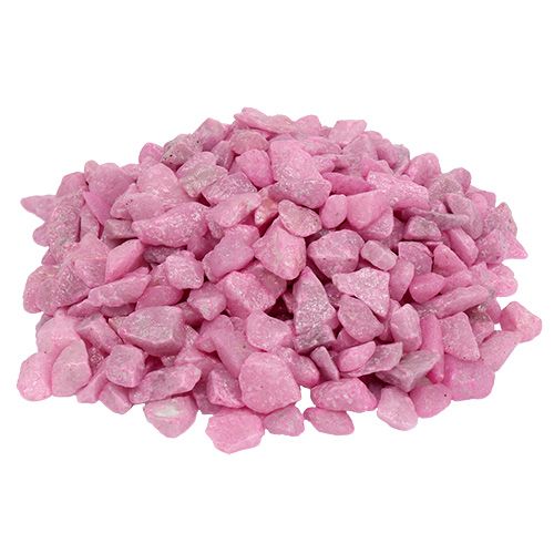 Floristik24 Sierstenen 9mm - 13mm roze 2kg