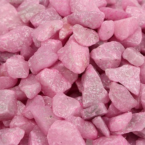 Floristik24 Sierstenen 9mm - 13mm roze 2kg