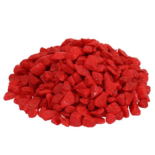 Artikel Sierstenen 9mm - 13mm rood 2kg