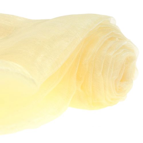 Organza creme decoratiestof 150 cm x 300 cm