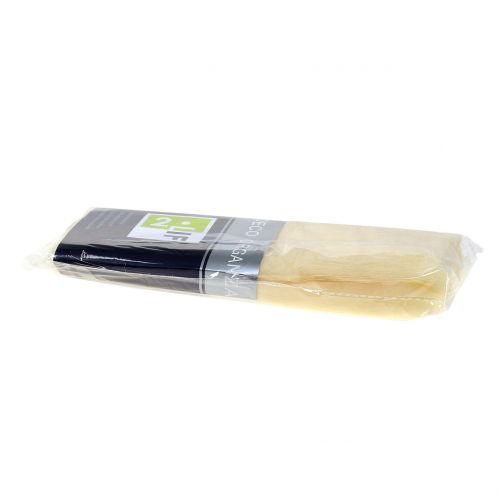 Floristik24 Organza creme decoratiestof 150 cm x 300 cm