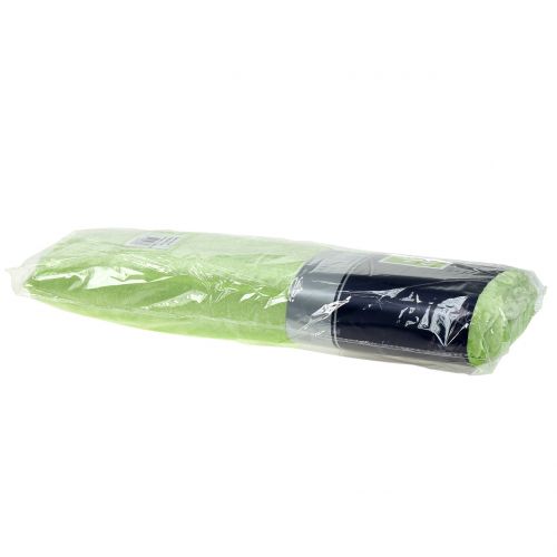 Floristik24 Decoratiestof fluweel appelgroen 140cm x 300cm