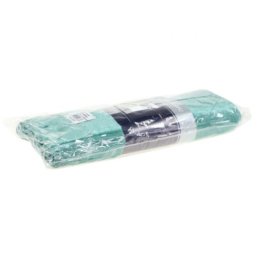 Floristik24 Decoratiestof Fluweel mintgroen 140cm x 300cm