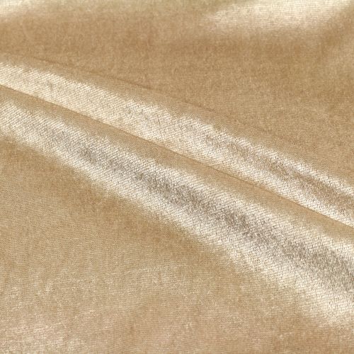 Floristik24 Decoratiestof Velvet Sand 140cm x 300cm