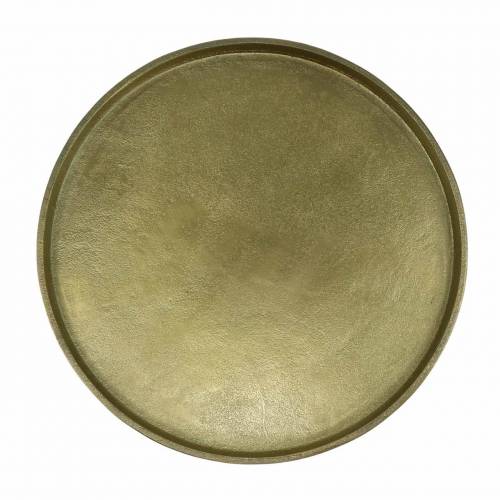 Floristik24 Sierbord klei Ø20cm goud
