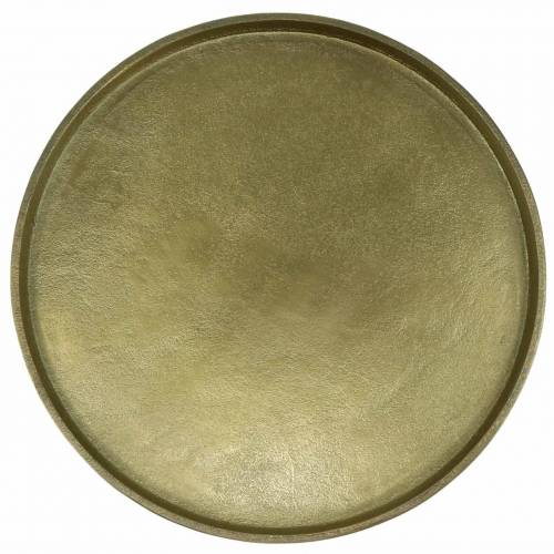 Floristik24 Sierbord klei Ø30cm goud