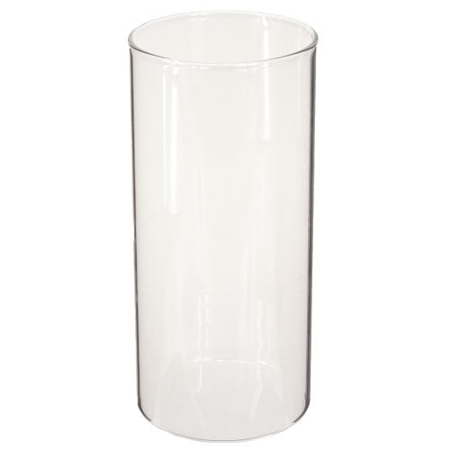 Floristik24 Decoratieve vaas, bloemenvaas, glazen vaas, kleurloos Ø9cm H20cm