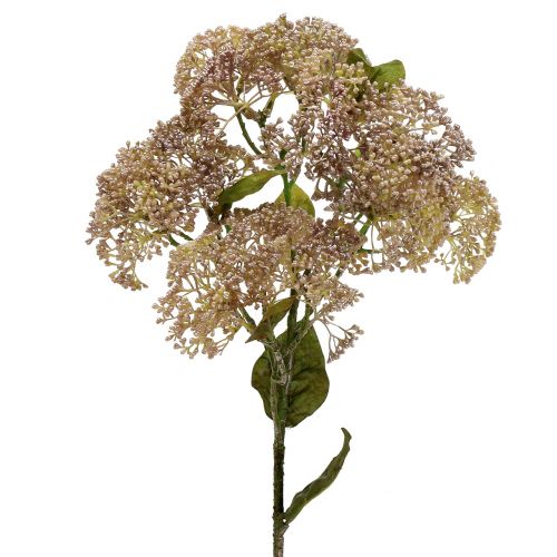 Floristik24 Decoratieve tak steenkruid lichtroze 58cm