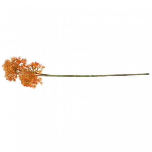 Artikel Decoratietak kunsttak herfstdecoratie 2 bloeiwijzen oranje 82cm