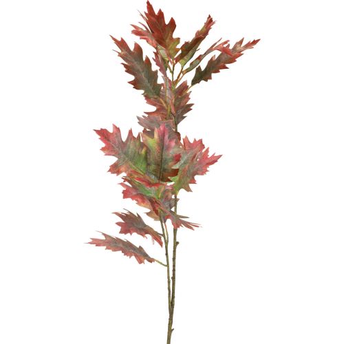 Floristik24 Decoratieve tak herfstdecobladeren eikenbladeren rood, groen 100cm