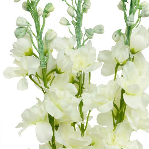 Artikel Delphinium Witte Kunstmatige Delphinium Zijden Bloemen Kunstbloemen 3st