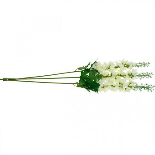 Artikel Delphinium Witte Kunstmatige Delphinium Zijden Bloemen Kunstbloemen 3st