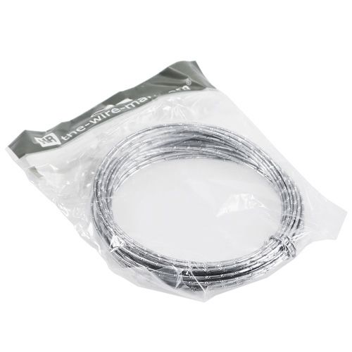 Artikel Diamant aluminiumdraad zilver 2 mm 10 m