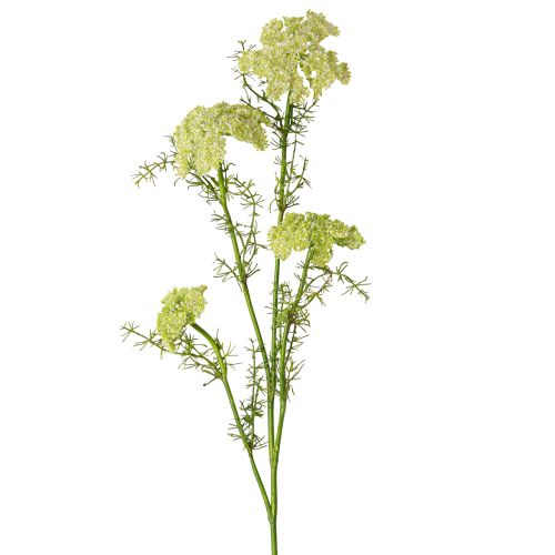 Floristik24 Dille kunstplant met lange steel weidebloem groen wit 87cm