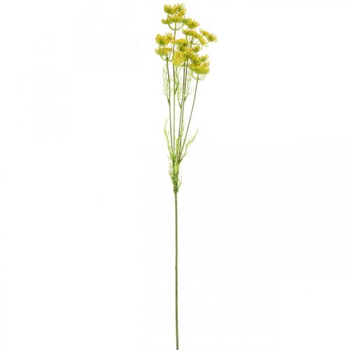 Floristik24 Gele Dille Kunstkruid Plant Dille voor Versieren L80cm