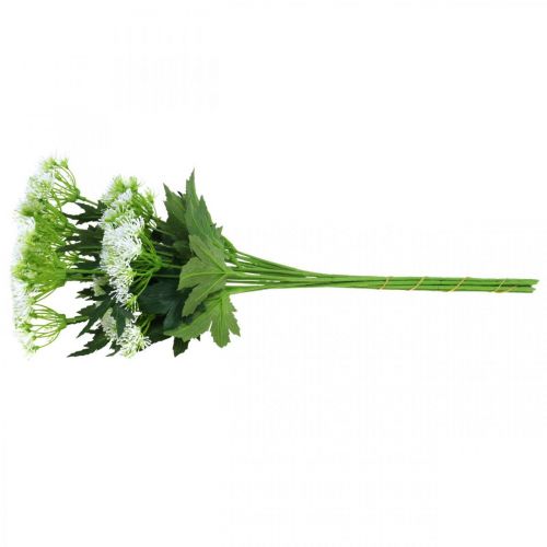 Artikel Dille bloeiend, kunstkruiden, sierplant groen, wit 49cm 9st