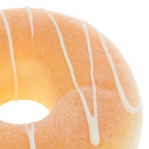 Artikel Decoratieve donut crème kunstmatig Ø8cm