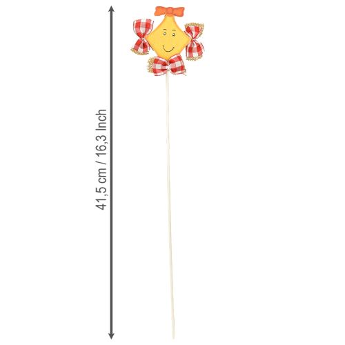 Artikel Vlieger op stok 9.5cm x 8cm 6st