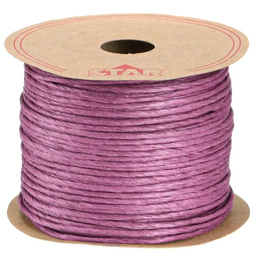 Floristik24 Draad gewikkeld 50m Bordeaux
