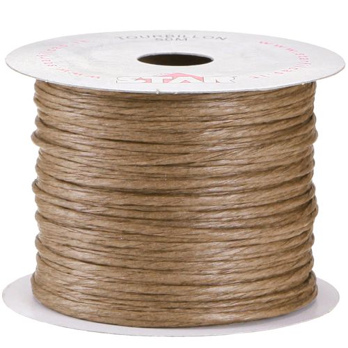 Floristik24 Draad gewikkeld 50m bruin
