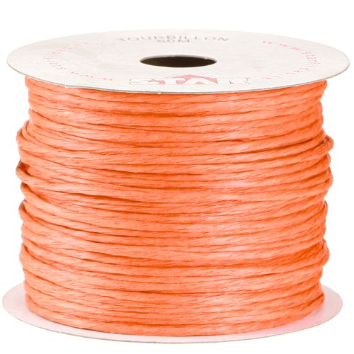 Floristik24 Draad gewikkeld 50m Oranje