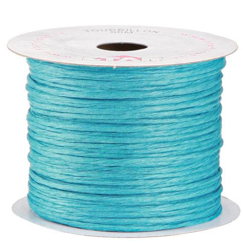 Floristik24 Draad gewikkeld 50m turquoise