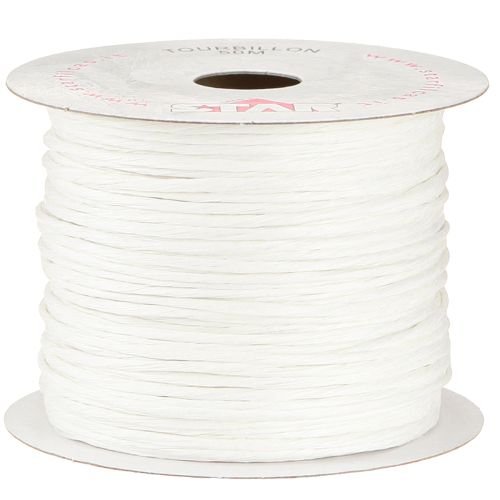 Floristik24 Draad gewikkeld 50m wit