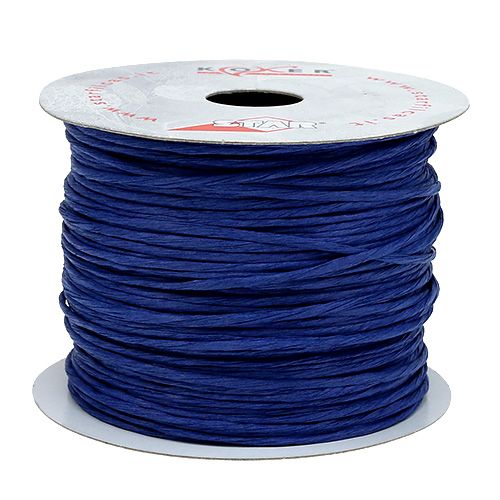 Artikel Draadgewikkeld 50m donkerblauw