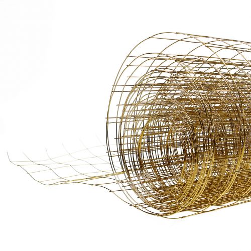 Artikel Gaas goud decoratief draad 35cm 5m