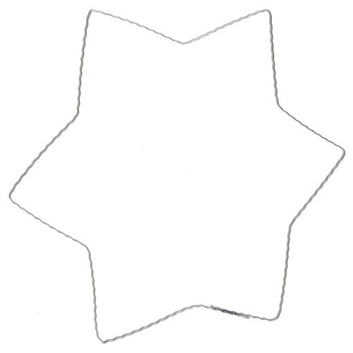 Artikel Draadster golfring draadsterren voor kransen 30cm 10 st