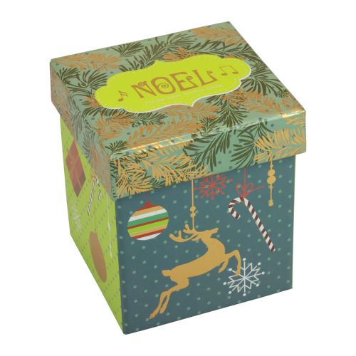 Artikel Geurkaars Kerstkaars glas heldere kerstkaars 7,5cm