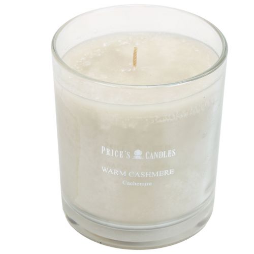 Floristik24 Geurkaars in een glazen geurkaars Kerst Cashmere H8cm