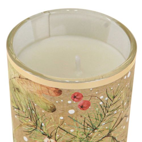 Floristik24 Geurkaarsen kamergeur geschenkdoos Kerstmis 16,5x6x21cm